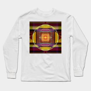 Concentric Geometry Long Sleeve T-Shirt